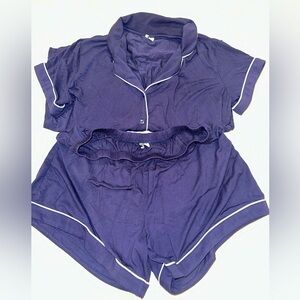 Nordstrom Eco Pajama Navy Blue